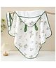 COZY VIBES Newborn Baby Swaddle Wrap, Cotton Receiving Blanket For Infant, For Infant 0-3 Months Of Age For Safe Sleep And Newborn Baby's Gift For Spring And Autumn - PACK OF 1 - COLOR MAY VARY
