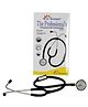 Dr Morepen ST-07 Stainless Steel Stethoscope (Black)
