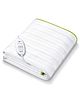 Beurer TS15 Ecologic+Heated Underblanket | Double Electric Blanket with Elastic Straps for a Non-Slip fit it to Your Mattress | Easy-to-use | Machine Washable | Soft and Breathable | Size 152x122cm