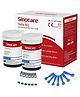 Sinocare SAFE AQ Blood Glucose Test STRIPS, Box of 50 | Works with SAFE AQ GLUCOMETER ONLY | Lancets not included | Blood Glucose Monitor Strips, Pack of 50