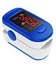 AccuSure Finger Tip Pulse Oximeter with LED Display and Auto Power Off Feature (Blue and White)