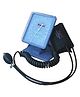 Diamond Clock Type Blood Pressure Monitor- Blue