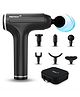 Medtech GMV4 Cordless Rechargeable Massager Gun [Portable Deep Tissue Full Body Muscle Pain Relief Massage Machine Gun] for Arms, Neck, Shoulder, Leg & Back Massage For Men & Women - (Black)