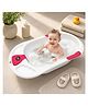 StarAndDaisy Baby Bath Tub for 0 to 5 Years with Temperature Sensing Meter and Anti Skid Legs Baby Bathing Tub for Newborn Toddlers and Kids Safe Comfortable Foldable and Easy to use.