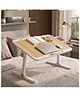StarAndDaisy Kids Study Table Foldable/Multipurpose Baby/ kids Bed Table for Laptop and Study/Laptop Table Stand with Adjustable Table top Angle Book / tablet holder  -Brown