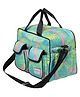 Bumper Tropical Leaf Print Diaper Bag - Multipurpose Backpack for Baby Essentials (0-6 Years)