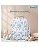 Bumper Hot Air Balloon Print Diaper Bag - Multipurpose Backpack for Baby Essentials (0-6 Years)