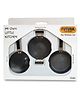 Hawkins Futura Cookware Toy Kitchen Set, Toy Deep-Fry Pan, Toy Frying Pan, Toy Tava for Kids - Black