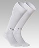 DECATHLON Kipsta F100 Knit  Solid Socks  - White