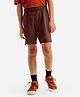 DECATHLON Kuikma TSH Knit Brand Logo Printed Shorts - Brown