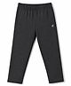 Doreme Sinker Knit Full Length Solid Leggings - Black