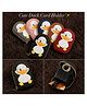 Sanjary Cute Penguin Cartoon Zipper Wallet Compact Card Holder Coin Purse Multi Slot Organizer Pocket Wallet for Daily Use color design may vary