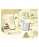 Sanjary Kids Capybara Adjustable Metal Book Stand Portable Reading Holder Study Desk Book Support for Learning and Homework Activities color design may vary