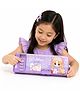Sanjary Cute Princess Multifunction Pencil Box with Sharpener Compartments Large Capacity Stationery Case for Kids School Use color design may vary