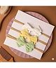 Kicks & Crawl Set Of 3 Bow Applique Detailed Headbands - Multi Colour
