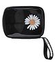FunBlast Cosmetic Bag with Handel for Girls & Women for Daily Use (Black)