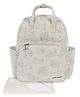 Pasito a Pasito Rucksack Toile De Jouy Cream - Beige