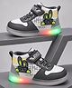 NEW STEPS Bunny Applique Detailed Velcro Closure LED Shoes - Grey