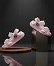 FEETWELL SHOES Colour Blocked Perforated Slingback Clogs - Pink
