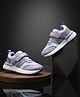 FEETWELL SHOES Mesh Detailed Ombre Velcro Closure Shoes - Purple