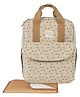 Walking Mum Rucksack Hearts Poppy Cinnamon - Brown