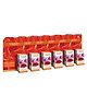 Vaadi Herbals Pack of 6 Kesar Chandan Facial Bars with Extract of Orange Peel (25 g x 6)