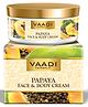Vaadi Herbals Papaya Face & Body Cream 150 g