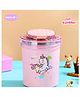 Puchku Food Soup Tumbler Stainless Steel Baby Theme Pack of 1, 530 Ml - Pink