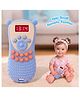 Puchku Remote Control Teether Toy for Babies- Blue