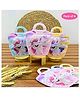 Puchku Unicorn Theme Gift Carry Bags- Small Size Party Goodies Bag, Birthday Return Gifts Bag for Boys and Girls, Cartoon Bag (Pack of 6, Multicolor)