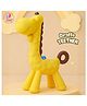 Puchku Non Toxic BPA Free Giraffe Teether|Easy to Grip|Fits in Mouth, Stimulates and Massages Sore Gums|Gifting Toy - Yellow