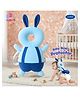 Puchku Baby Safety Head Protector Cushion Backpack Butterfly Design Soft Head Protection Pillow with Adjustable Chest Strap for Babies Blue Head Protector