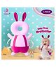 Puchku Baby Safety Head Protector Cushion Backpack Butterfly Design Soft Head Protection Pillow with Adjustable Chest Strap for Babies Pink Head Protector