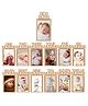 Puchku 1st Birthday Bunting Garl& Baby Photo multi Banner Baby Photo Prop Party Bunting Décor