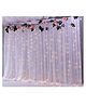 Puchku White Decoration Net with Led Fairy Lights for Birthday Party Celebration Cabana Tent Decoration for Your Loved One