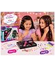 Zyamalox DIY Beads Band diy bracelet making toy for girls with colorful beads beauty set toy kids toys for girls creative little beauty set toy fun activity (Assorted Color)