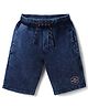 Junior Killer Cotton Woven Solid Shorts - Blue