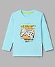 Junior Killer Cotton Woven Full Sleeves T-Shirt with Gaming & Text Print - Light Blue