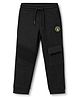 Junior Killer Knit Full Length Cut N Sew Printed Lounge Pant - Black