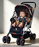 StarAndDaisy Baby Stroller with Lightweight, Foldable Pram for Baby with 3-Point Safety Harness, Adjustable Backrest - (Vibrant)