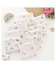 Puchku Muslin 6 Layer Cotton Face Towels for Newborn Baby Extra Soft Hankies Reusable Napkins (Pack of 5). Multicolor