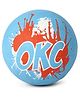 Dr. Toy Basketball OKC Print - Blue
