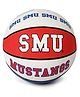 Dr. Toy Basketball Mustangs Print - White Red