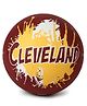 Dr. Toy Basketball Cleveland Print - Brown Yellow