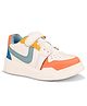 Steprite Colour Blocked Velcro Closure Shoes - Orange