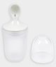 Mi Arcus Baby Silicone Soft Squeeze Food Feeder Spoon Bottle with Protective Cap- White