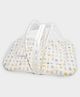 Mi Arcus 100% Cotton Filling/Net: 100% Polyester All Over Printed Soft & Breathable Net Mattress Set with Head Pillow- Multicolor