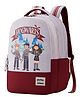 American Tourister 19 Inches Harry Potter 33L Quidditch Backpack with 3 Voluminous Compartments - Red & Beige