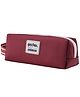 American Tourister Harry Potter  Hogwarts Illustration Pouch | Unisex Stationery & Utility Organizer | Wizarding World Edition | Dark Red | 1 Year Global Warranty