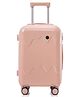 20 Inch Carry-On Trolley Luggage Bag - Pink| USB Charging Port| Cup Holder| Combination Lock| Spacious Travel Suitcase